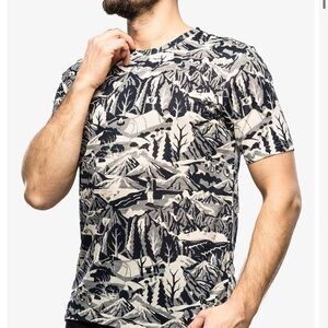 NWOT Fjallraven Wool Caliswe Short-Sleeve Merino Blend Thin T-Shirt Men’s Large